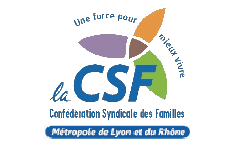 Logo Confédération Syndicale des Familles CSF