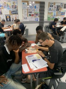 apprentis en CAP qui participent à un escape game