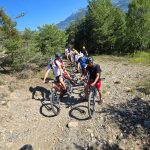 apprentis en rando VTT électriques